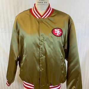 Classic Gold San Francisco 49er's Swingster Jacket XL